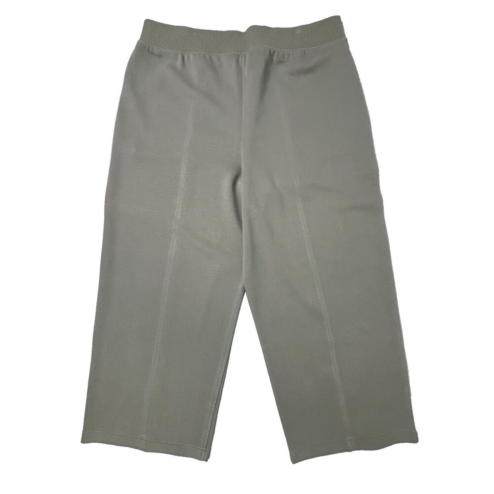 NWT Spanx Airpique Straight Track Pants Split Hem Ashwood Tan Travel 2X Petite - Picture 7 of 16